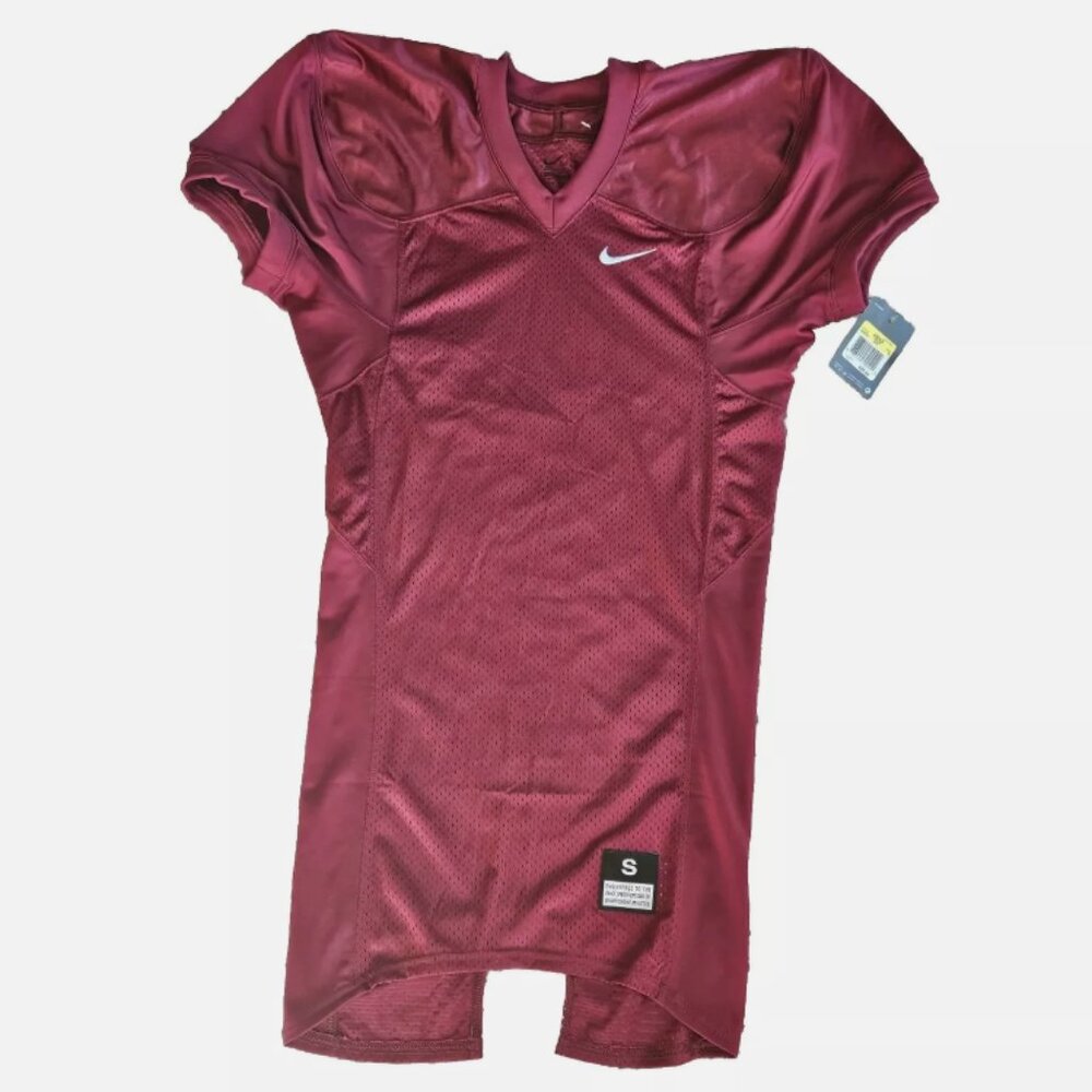 Nike Football Practice Jersey Maroon Size S Men's  NWT